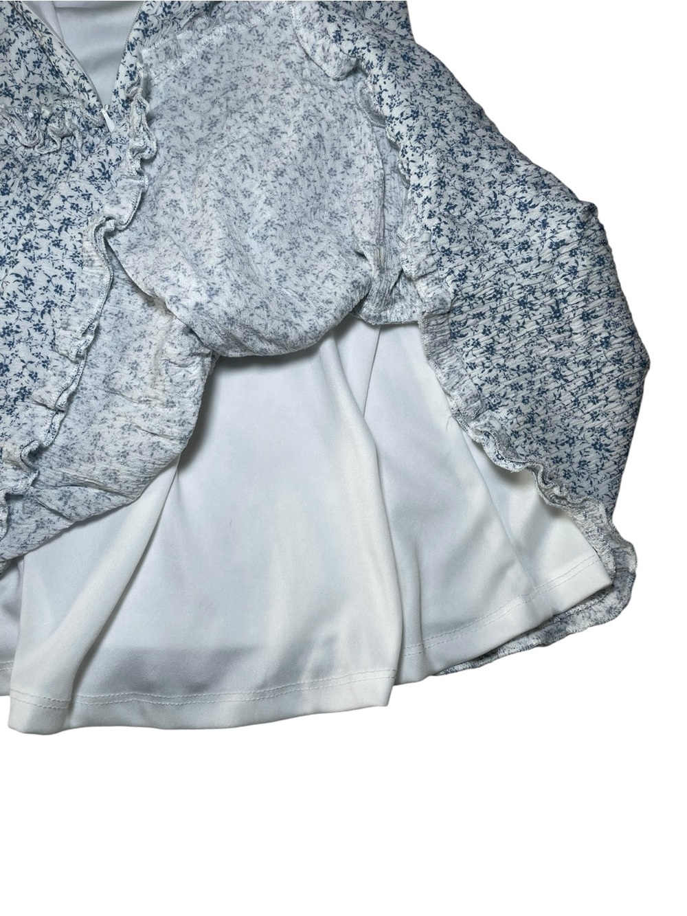 Altar’d State Blue Floral Tiered Mini Dress
Size Medium • Like New • Fully Lined - Picture 8 of 8